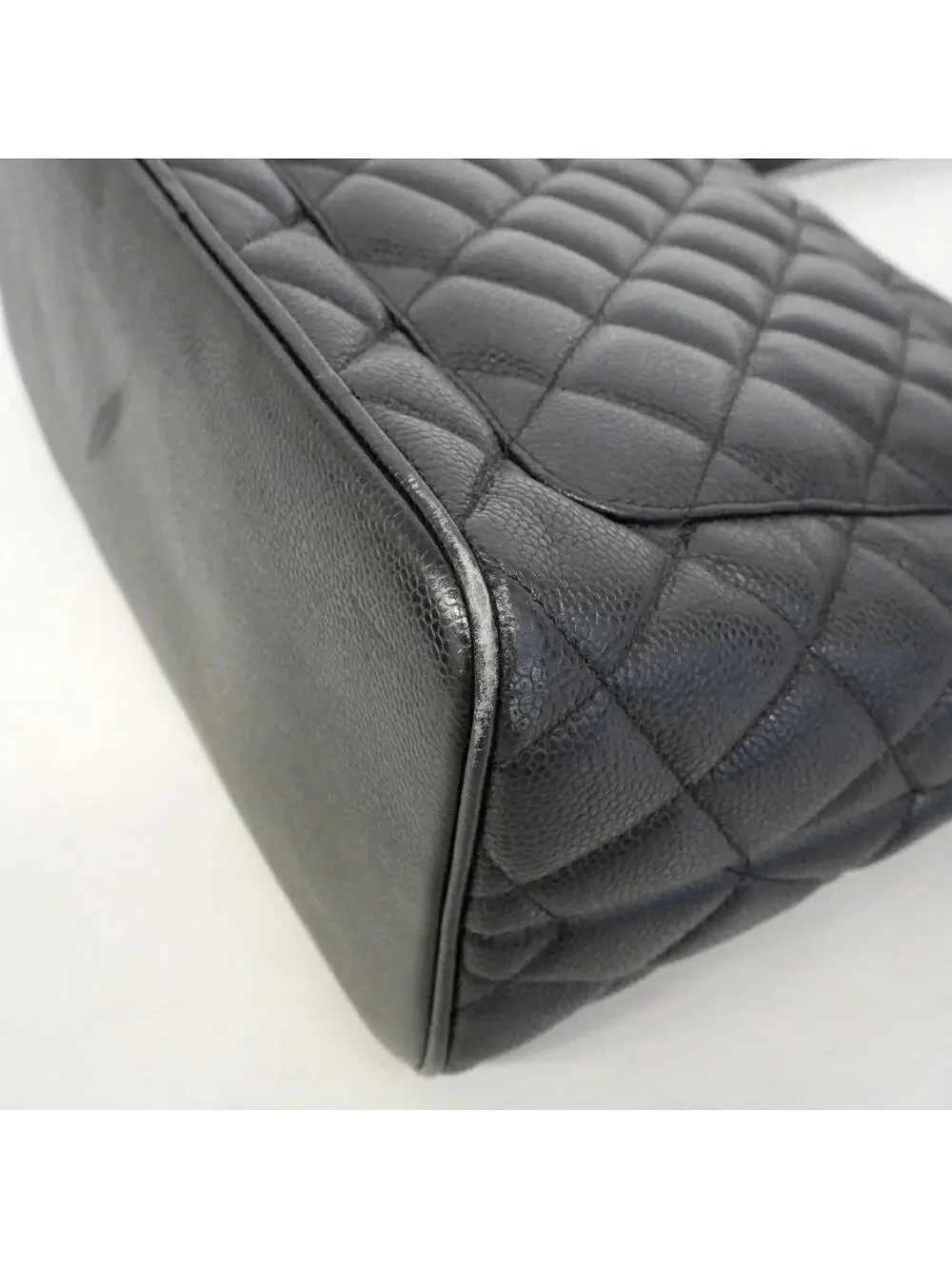 Chanel Medallion Tote Quilted Caviar #342112C19B